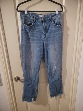 Flying Monkey Straight Leg Light Wash Jeans